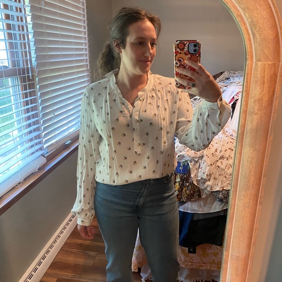 Gap Floral Blouse - Picture 1 of 4